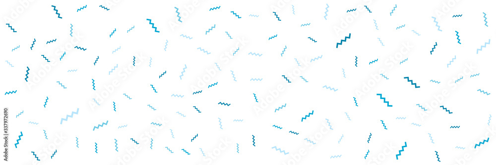 Falling colorful confetti flat design seamless pattern background isolated on white background Falling colorful confetti flat design seamless pattern background isolated on white background