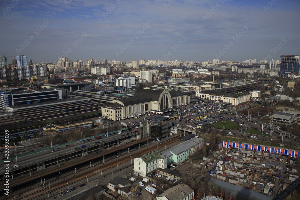 Ukraine Kiev city view