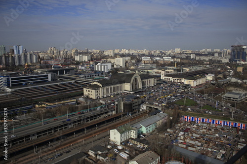 Ukraine Kiev city view