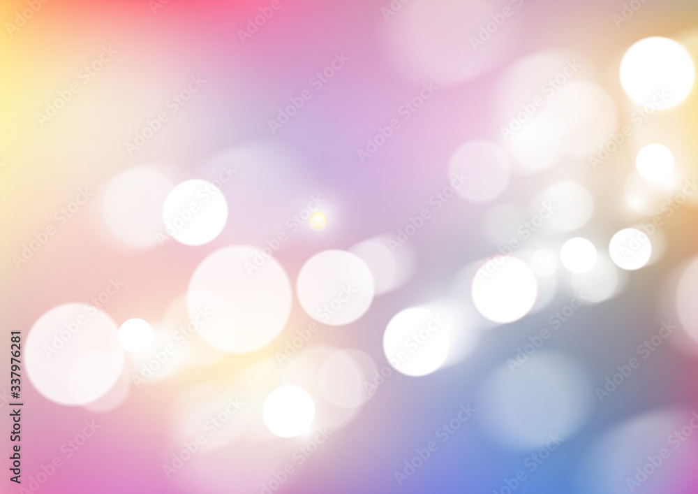 Abstract blurred colors background with bokeh light Abstract blurred colors background with bokeh light