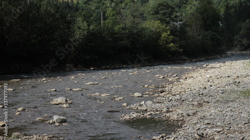 Carpathians, river