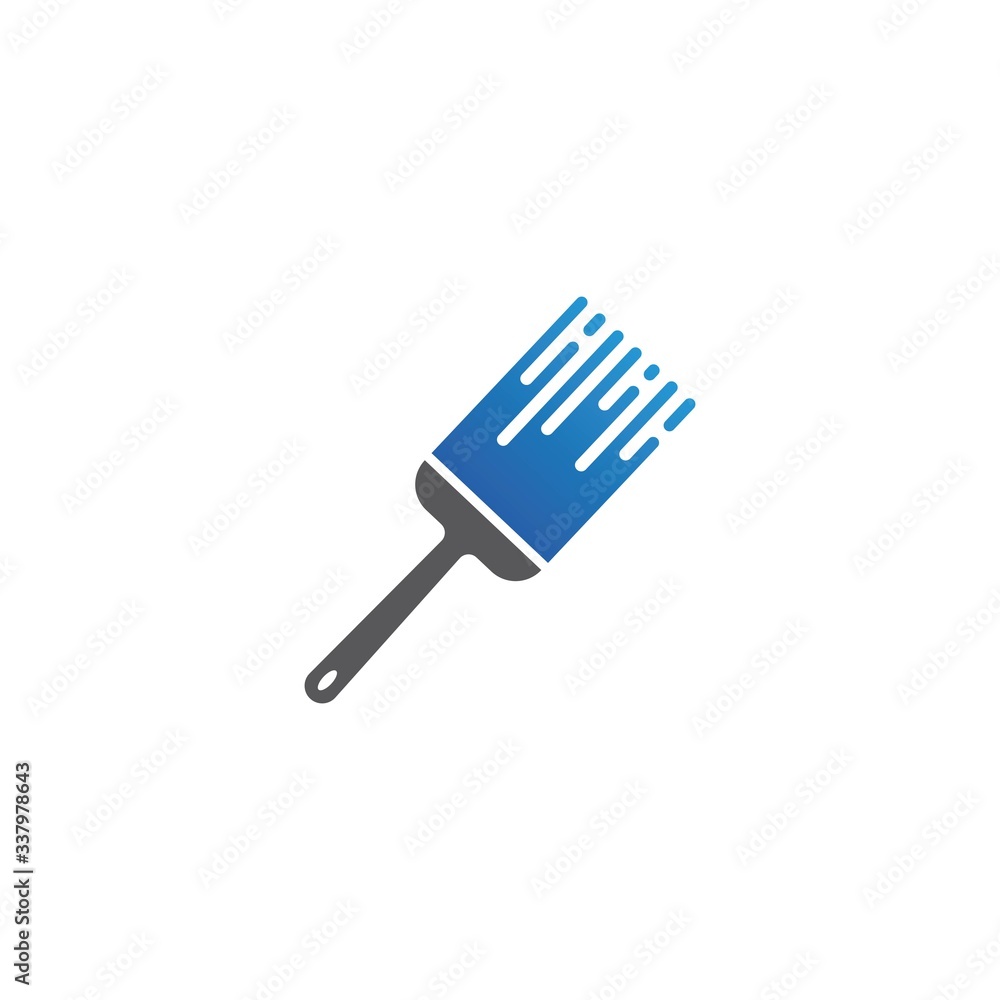Paint brush icon vector Paint brush icon vector