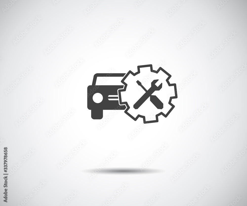 Car service icon, Auto Repair, Flat Maintenance logo design Vector illustration Car service icon, Auto Repair, Flat Maintenance logo design Vector illustration