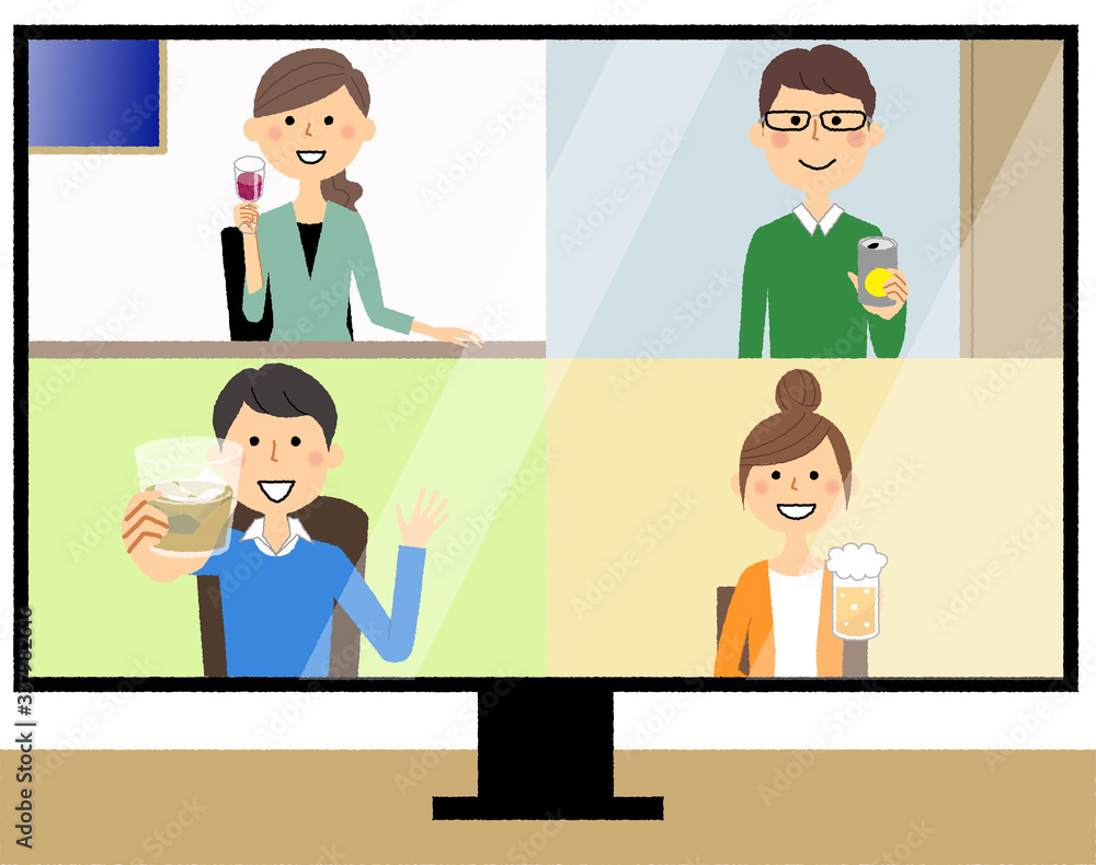 リモート飲み会 リモート飲み会