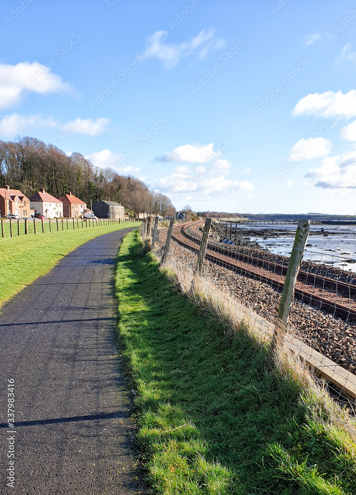 Fife Coastal Path from Kincardine to Rosyth - Scotland - UK Fife Coastal Path from Kincardine to Rosyth - Scotland - UK