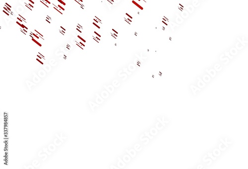 Light Red vector texture with colorful lines.