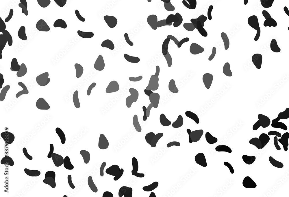 Light Silver, Gray vector texture with random forms. Light Silver, Gray vector texture with random forms.