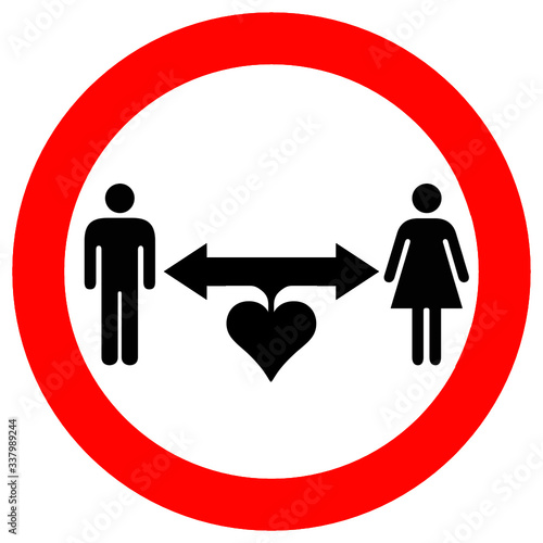 Abstand = Nächstenliebe 
Schütze dich und andere