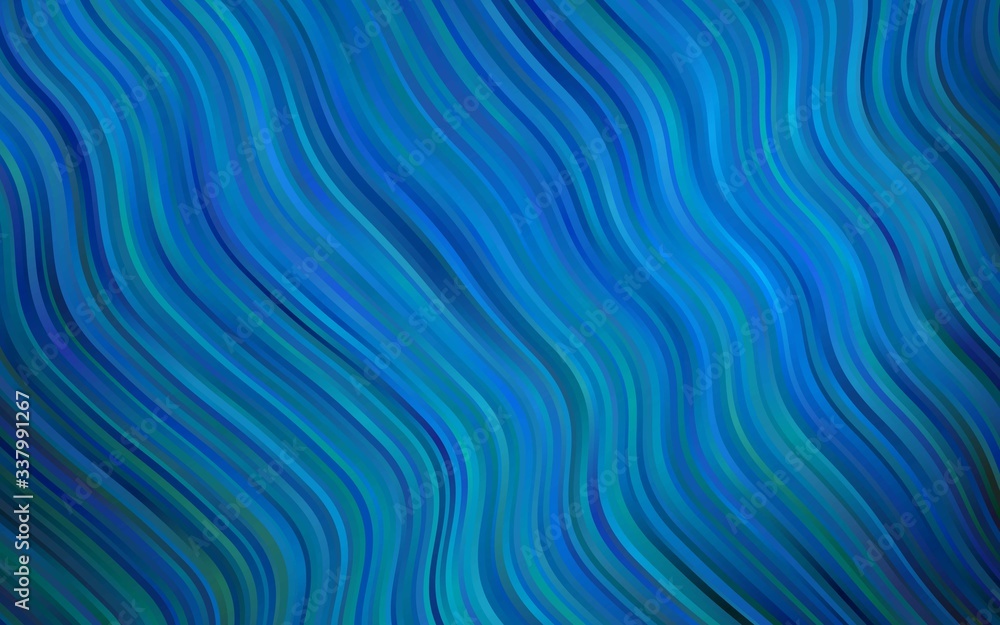 Light BLUE vector backdrop with bent lines. A completely new color illustration in marble style. Textured wave pattern for backgrounds. Light BLUE vector backdrop with bent lines. A completely new color illustration in marble style. Textured wave pattern for backgrounds.
