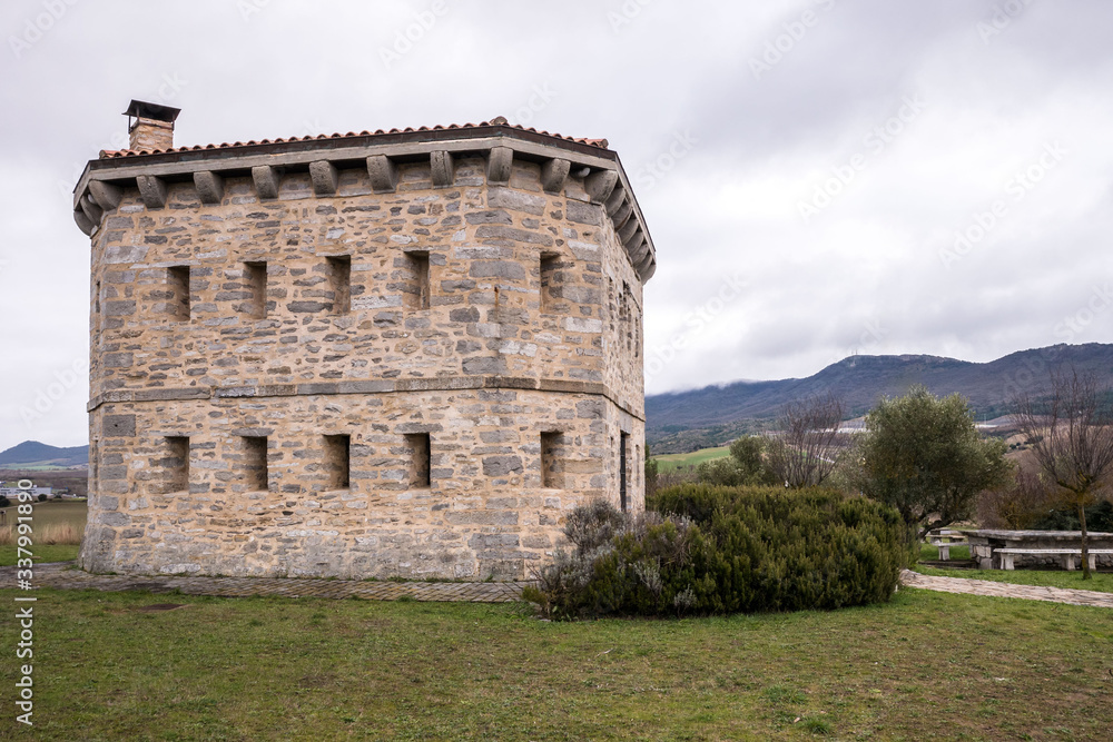 Torre de Almoreta (the Almoreta Tower), Nanclares de la Oca, Alava, Basque Country, Spain