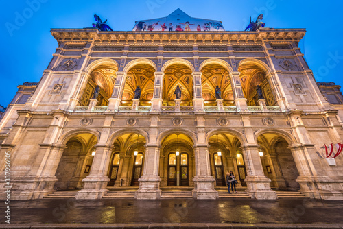 Photography The Vienna State Opera in Austria.