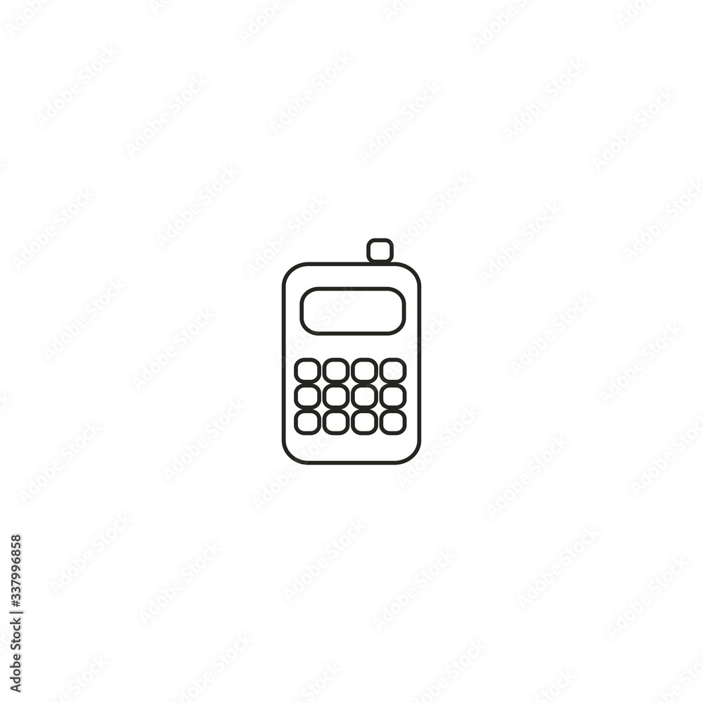 calculator icon vector calculator icon vector