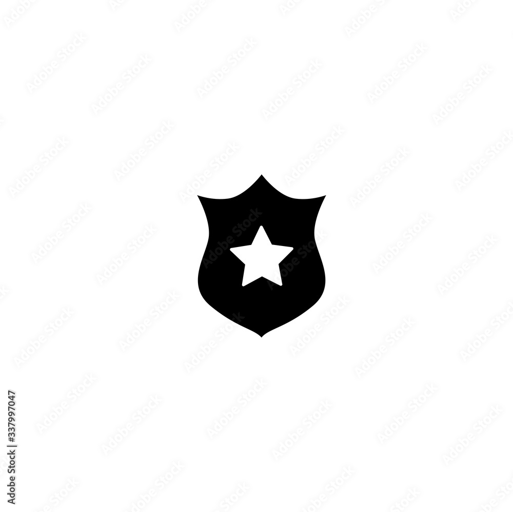 sheriff star icon sheriff star icon