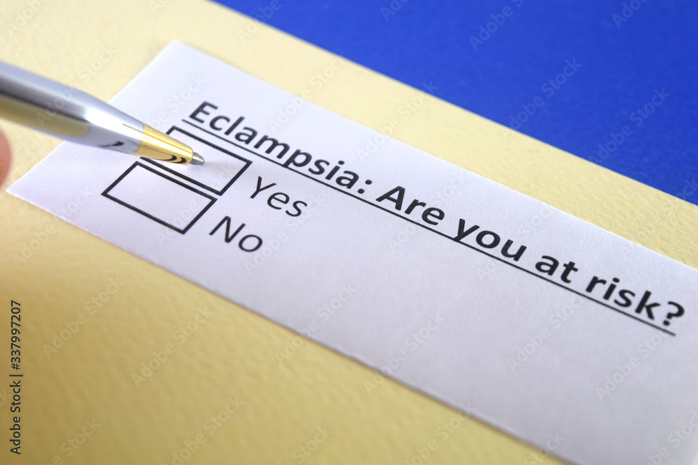 One person is answering question about eclampsia. One person is answering question about eclampsia.