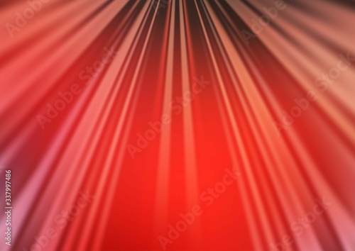 Light Red vector layout with flat lines. Shining colored illustration with narrow lines. Pattern for websites, landing pages.