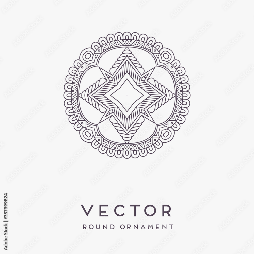 Obraz premium Vector indian Mandala