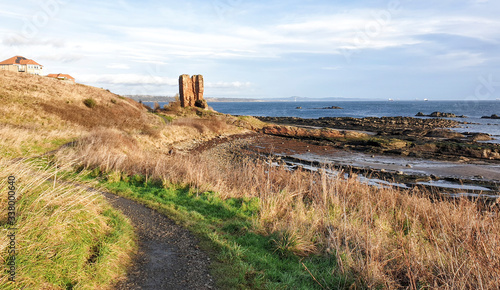 Canvas Print Fife Coastal Path from Burntisland to Kirkcaldy - Scotland - UK