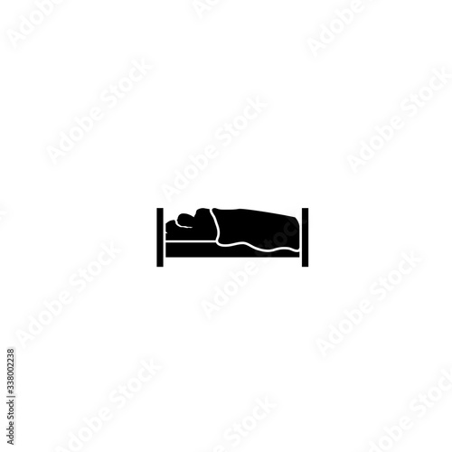 sleep icon vector