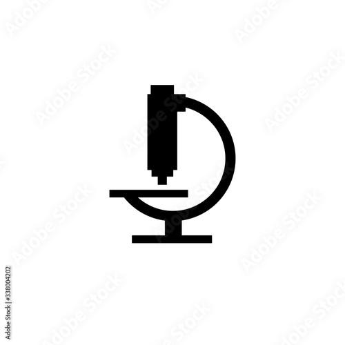 microscope icon vector