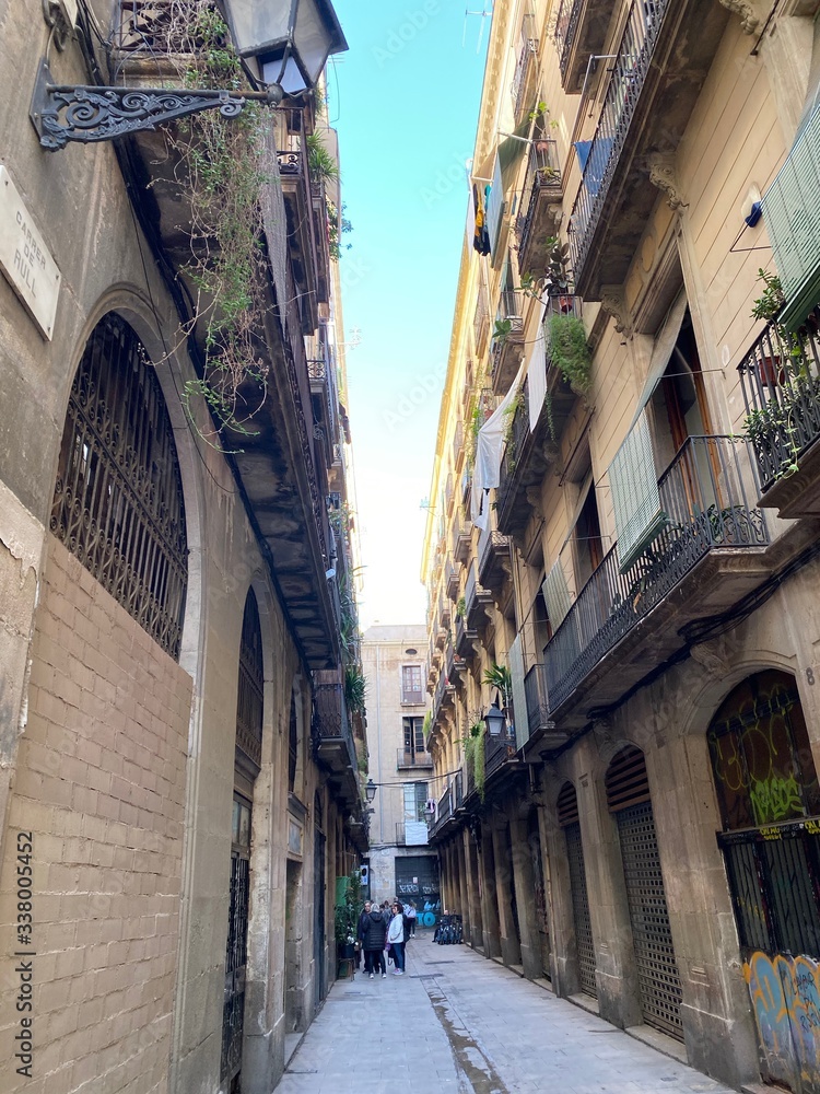 Barcelona streets 