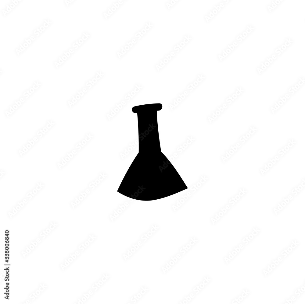 flask icon vector