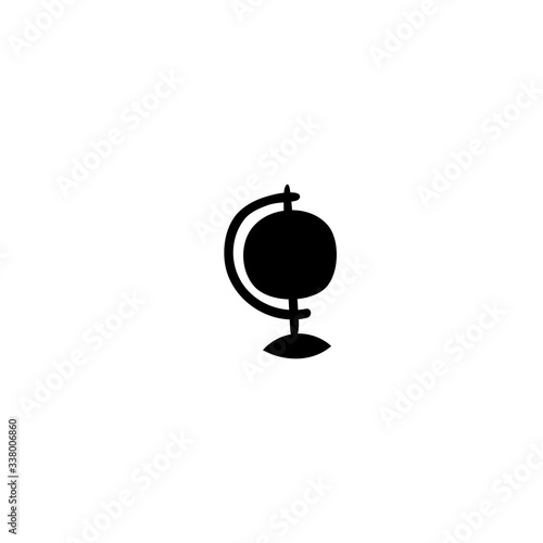 globe icon vector