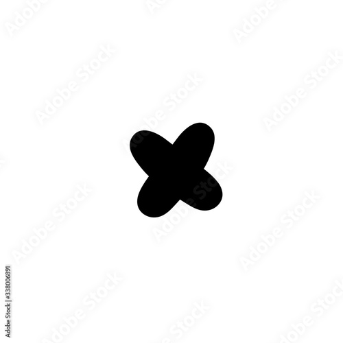 Multiply icon vector