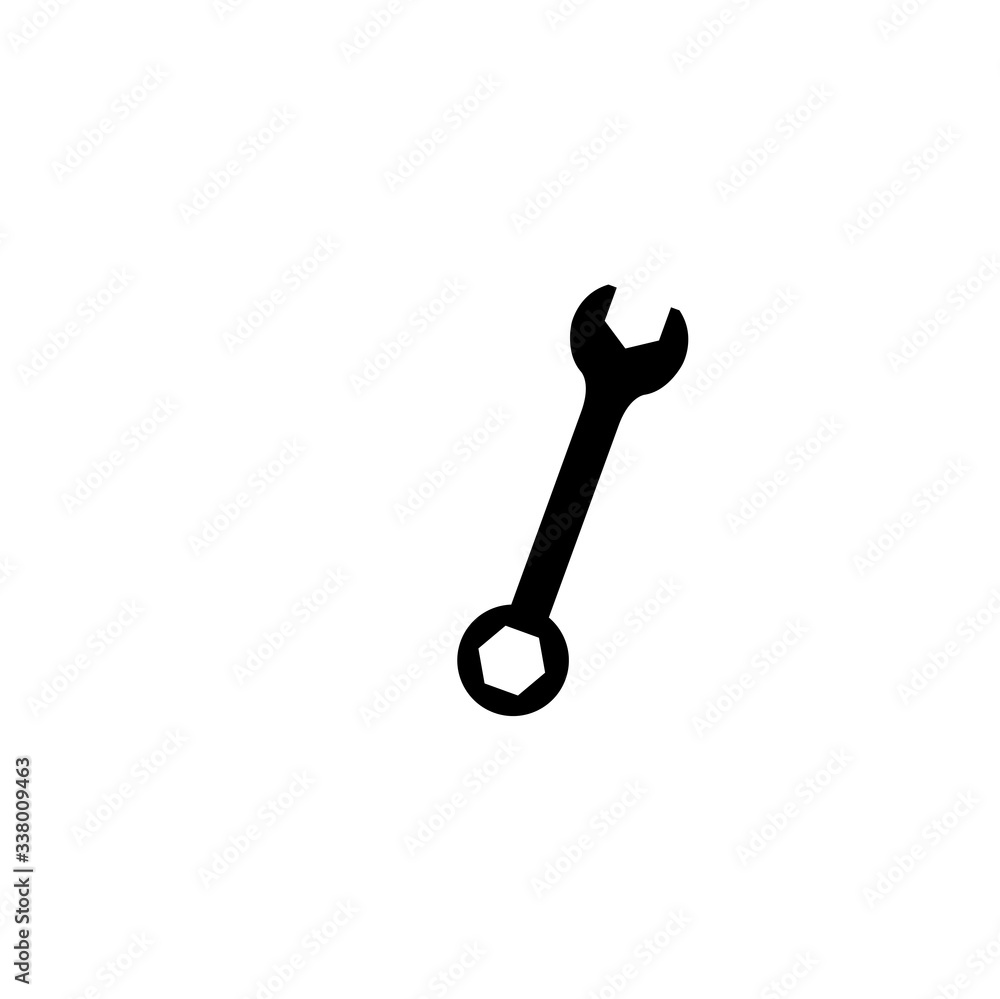 wrench icon vector wrench icon vector