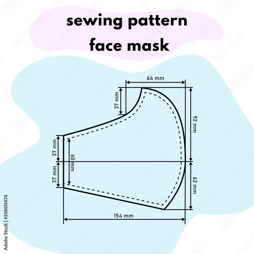 sewing-pattern-of-a-medical-face-mask-sew-a-mask-with-your-own-hands-protection-from-coronavirus