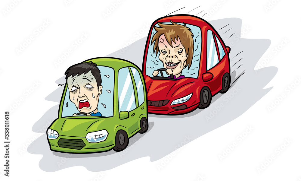 煽り運転 イラスト Stock ベクター Adobe Stock 煽り運転 イラスト Stock ベクター Adobe Stock