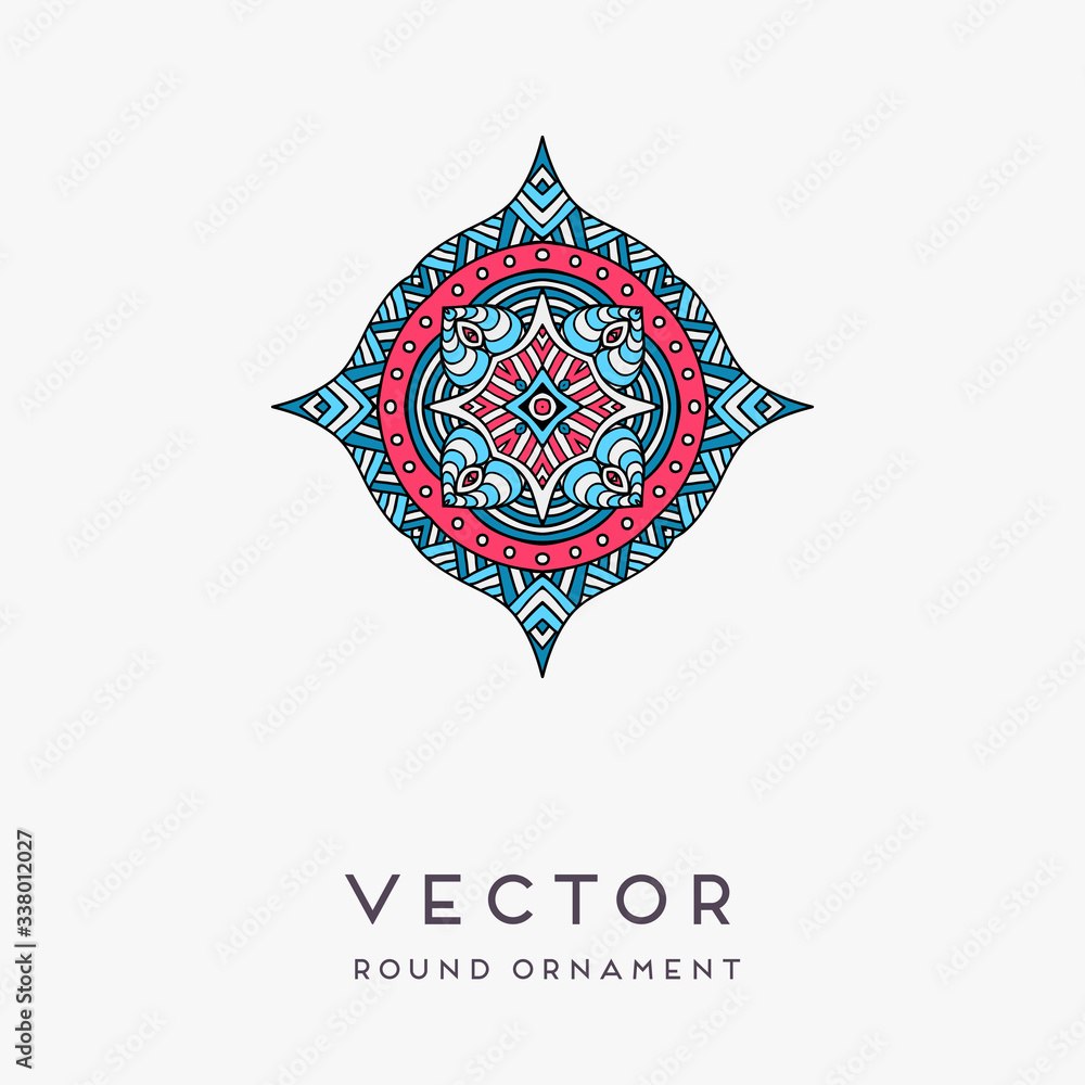Vector indian Mandala Vector indian Mandala