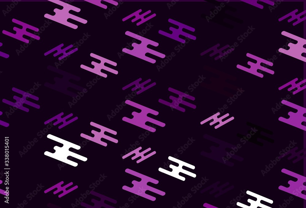 Light Purple vector pattern with narrow lines. Light Purple vector pattern with narrow lines.