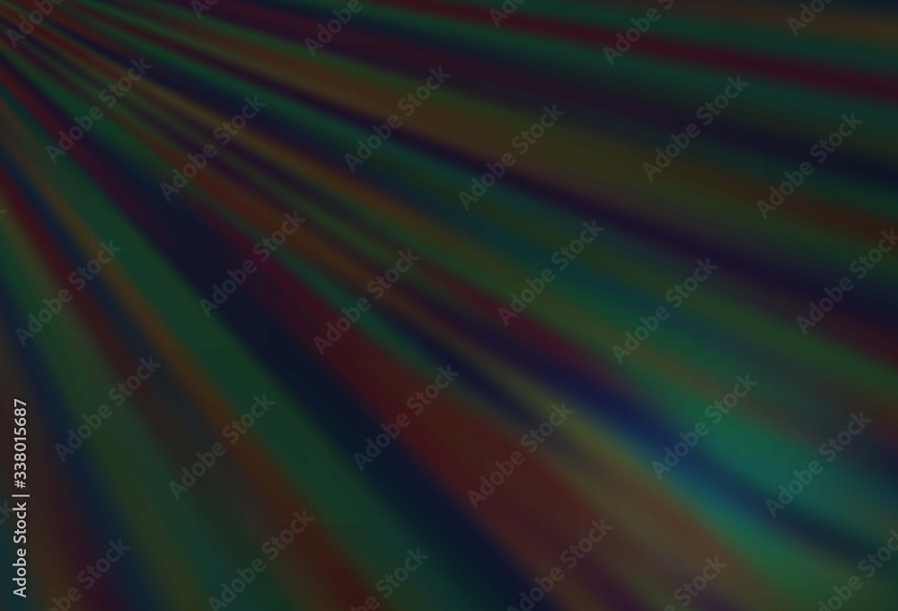 Dark Black vector backdrop with long lines. Dark Black vector backdrop with long lines.