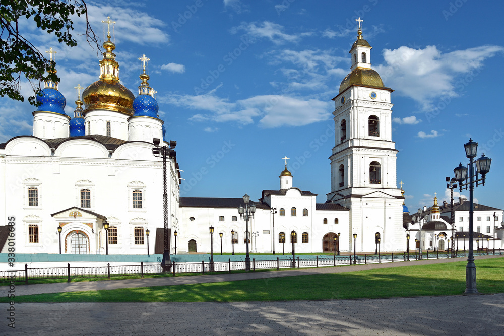 Tobolsk, an ancient Russian city on the Irtysh River