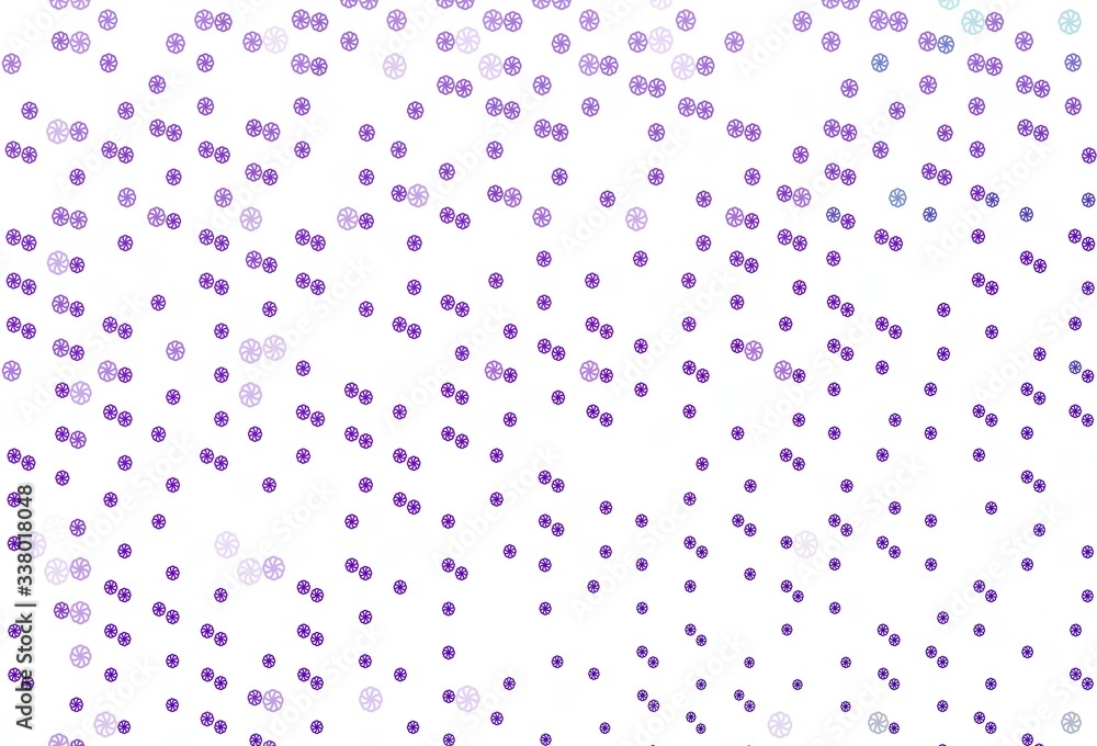 Light Purple vector background with xmas snowflakes. Light Purple vector background with xmas snowflakes.
