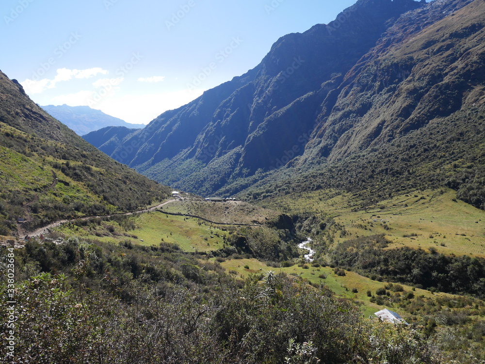 Salkantay trek, Andes mountains, Peru