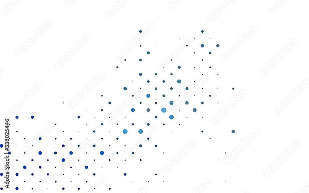 Light BLUE vector template with circles. Glitter abstract illustration with blurred drops of rain. Pattern for ads, booklets. Light BLUE vector template with circles. Glitter abstract illustration with blurred drops of rain. Pattern for ads, booklets.