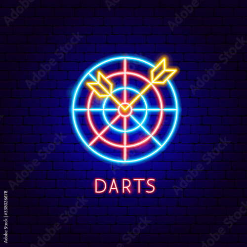 Darts Neon Label