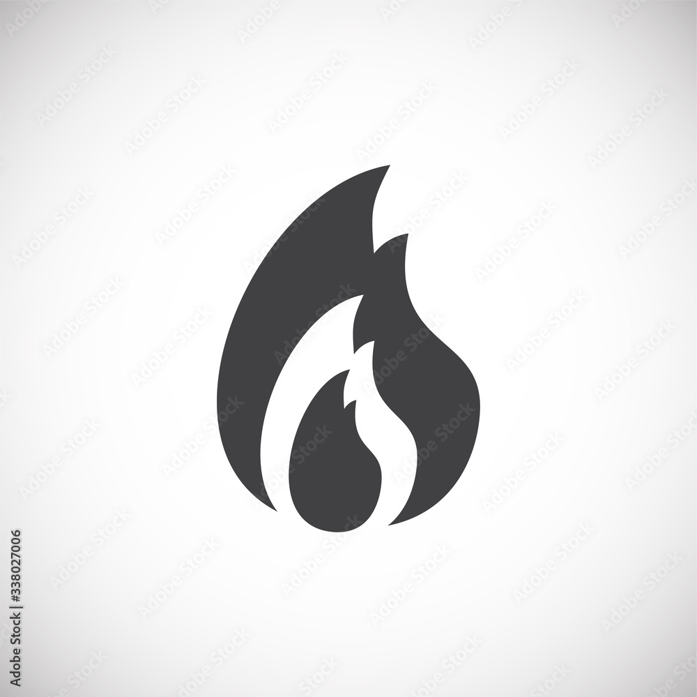 Fire related icon on background for graphic and web design. Creative illustration concept symbol for web or mobile app Fire related icon on background for graphic and web design. Creative illustration concept symbol for web or mobile app