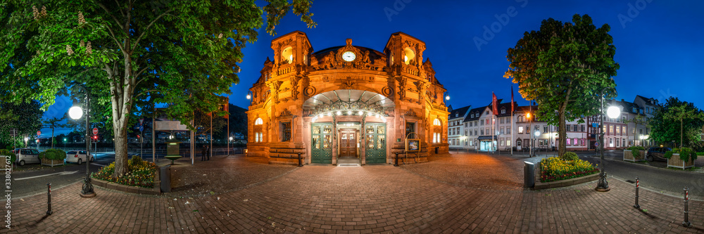 Historic civic hall in Heidelberg, Baden-Württemberg, Germany