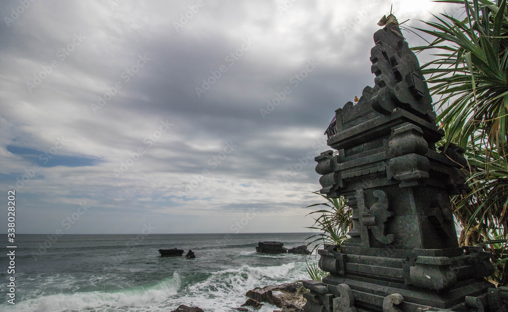 Obraz premium voyage Indonésie temple