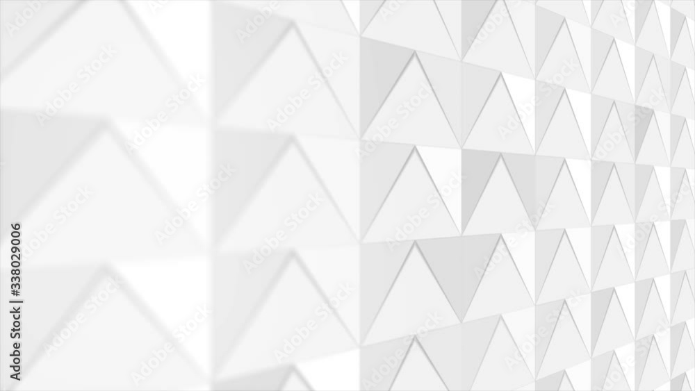 White grey abstract polygonal mosaic tech background. Geometric low poly motion design. Video animation Ultra HD 4K 3840x2160 White grey abstract polygonal mosaic tech background. Geometric low poly motion design. Video animation Ultra HD 4K 3840x2160