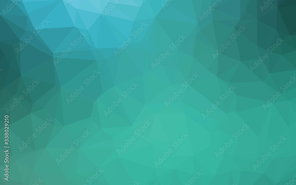 Light BLUE vector triangle mosaic texture. A sample with polygonal shapes. Elegant pattern for a brand book. Light BLUE vector triangle mosaic texture. A sample with polygonal shapes. Elegant pattern for a brand book.