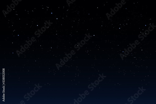 beautiful night sky - background with stars
