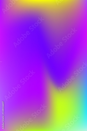 Iridescent Blurred Gradient. 
