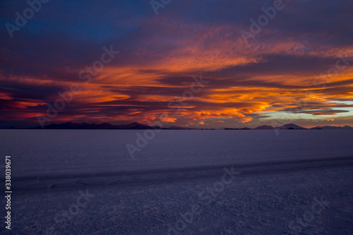 Uyuni salt marsh in Bolivia beautiful views sunsets and sunrises © Alex Vog