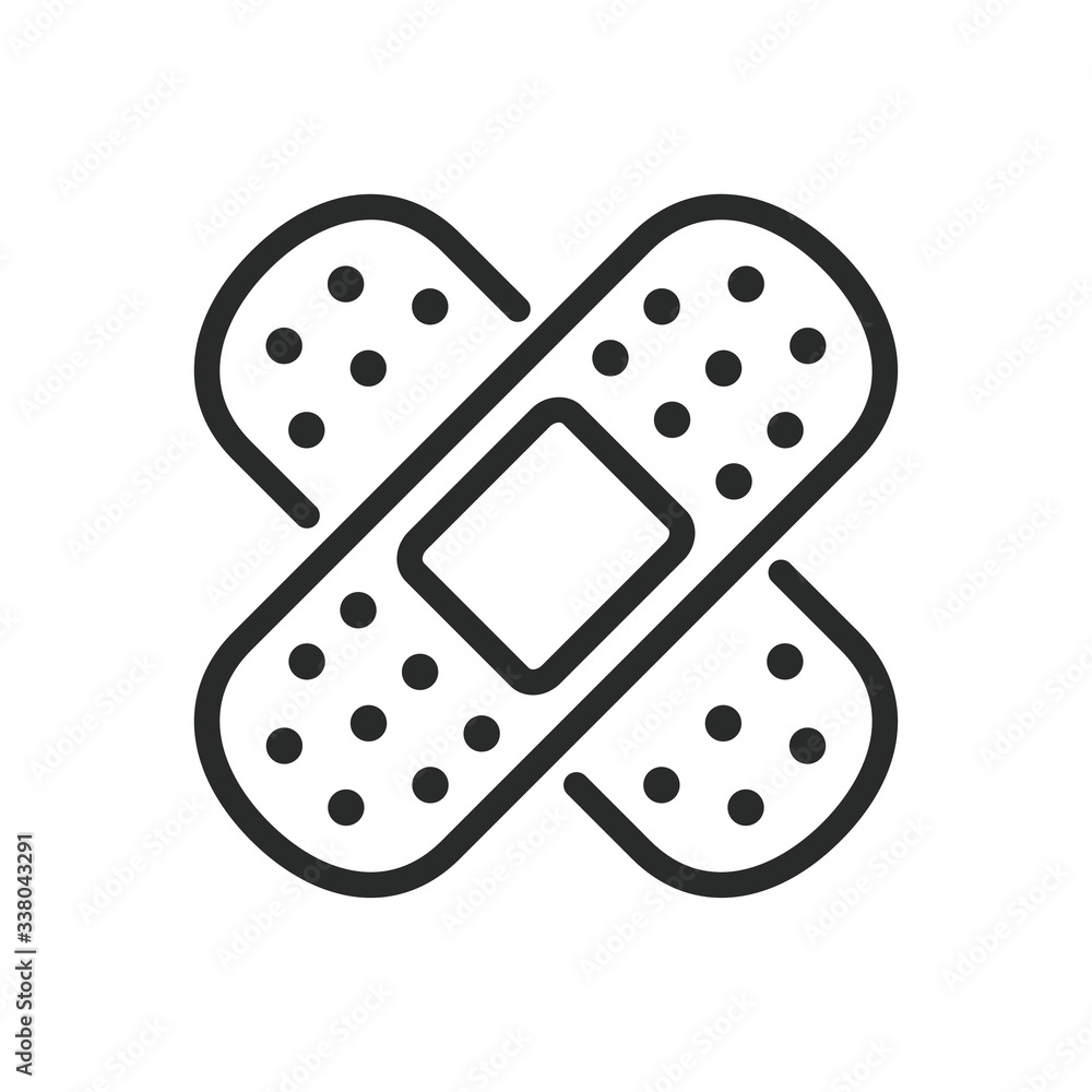 plaster icon vector design illustration plaster icon vector design illustration