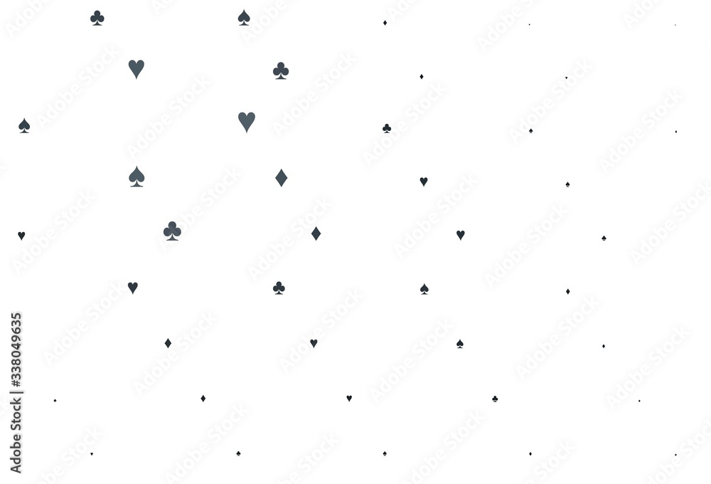 Fototapeta premium Light BLUE vector layout with elements of cards.