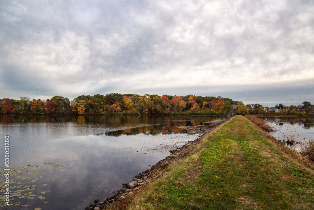 Obraz premium Autumn Landscapes in Massachusetts