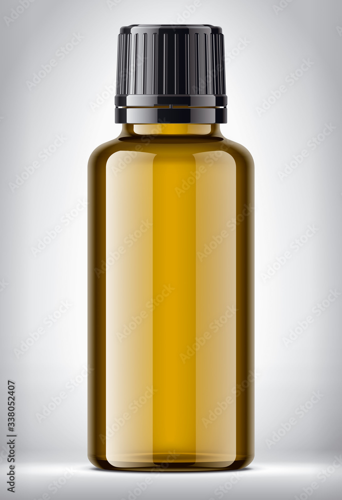 Bottle on background. Glossy surface version. Bottle on background. Glossy surface version.